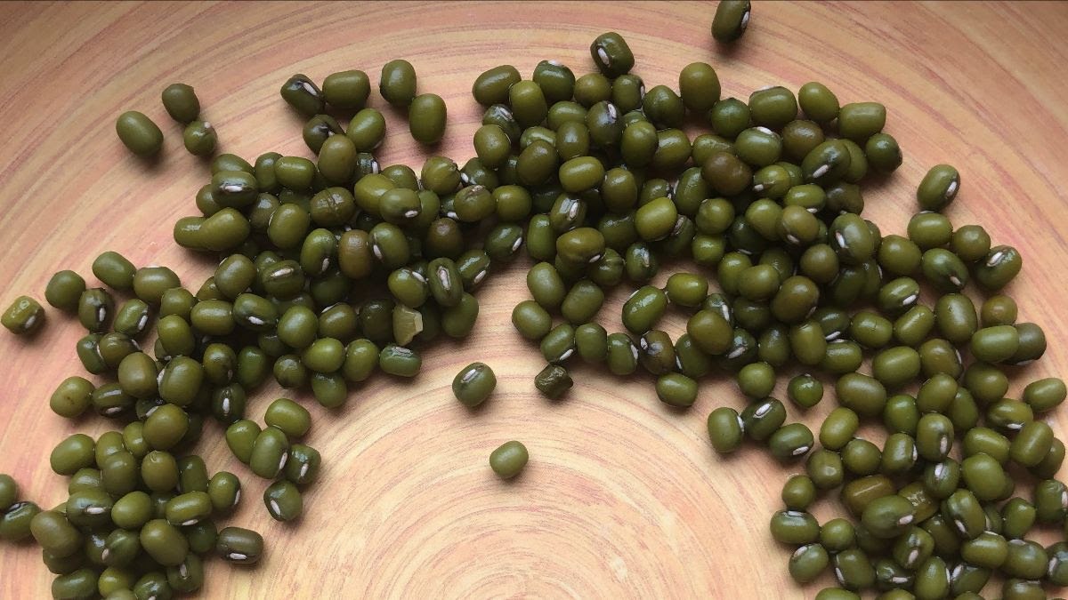 mung beans, ready to be cooked!