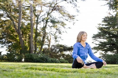 woman yoga