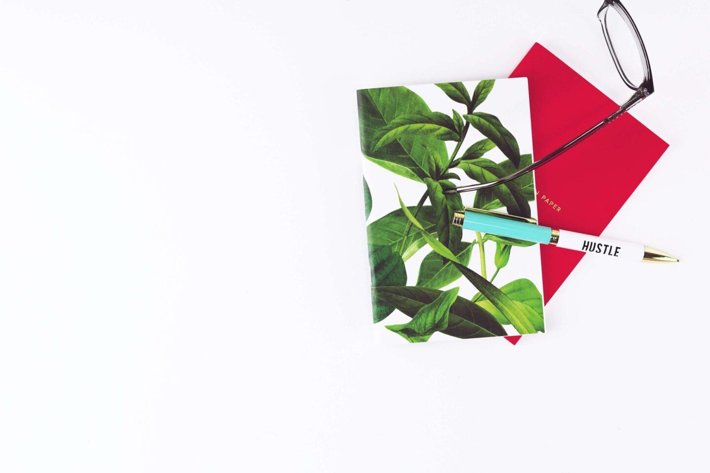 notebooks and pen ready for note taking