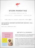 Stork Parenting Authors & Experts Interview: Jill Blakeway