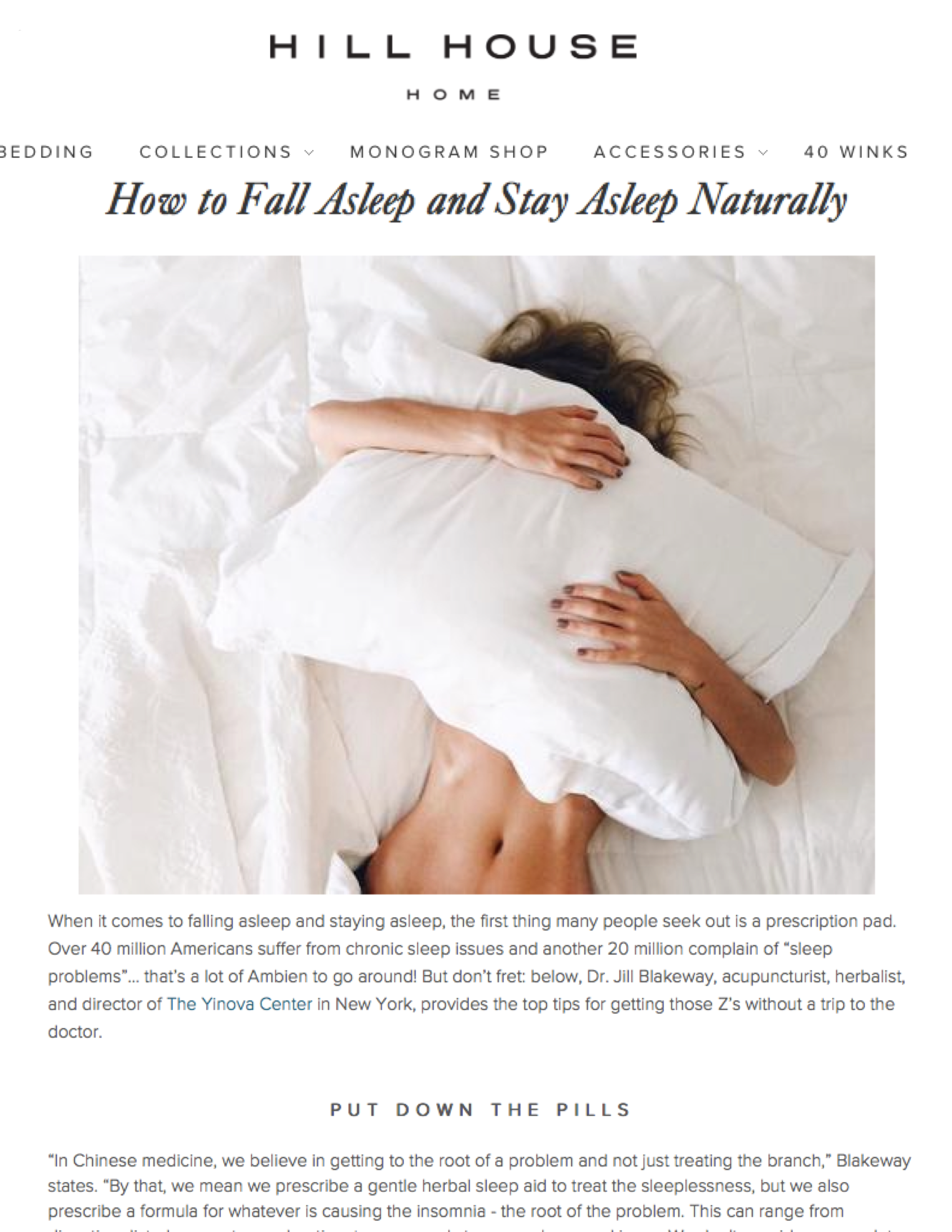 Hill House Home: How to Fall Asleep and Stay Asleep Naturally