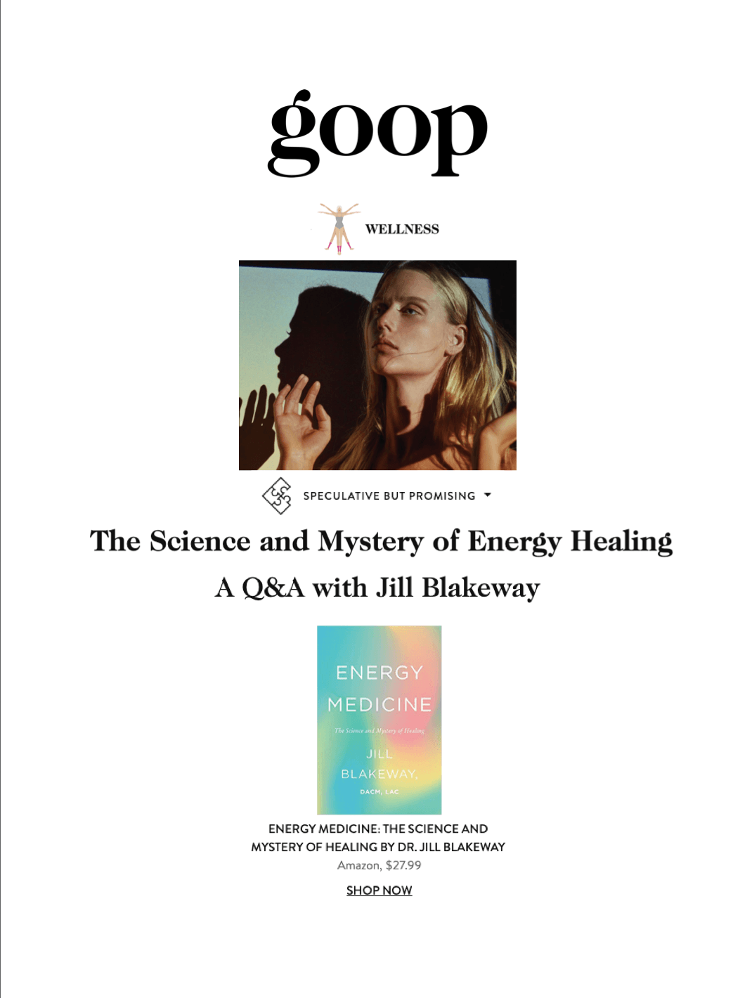 Goop: The Science and Mystery of Energy Healing