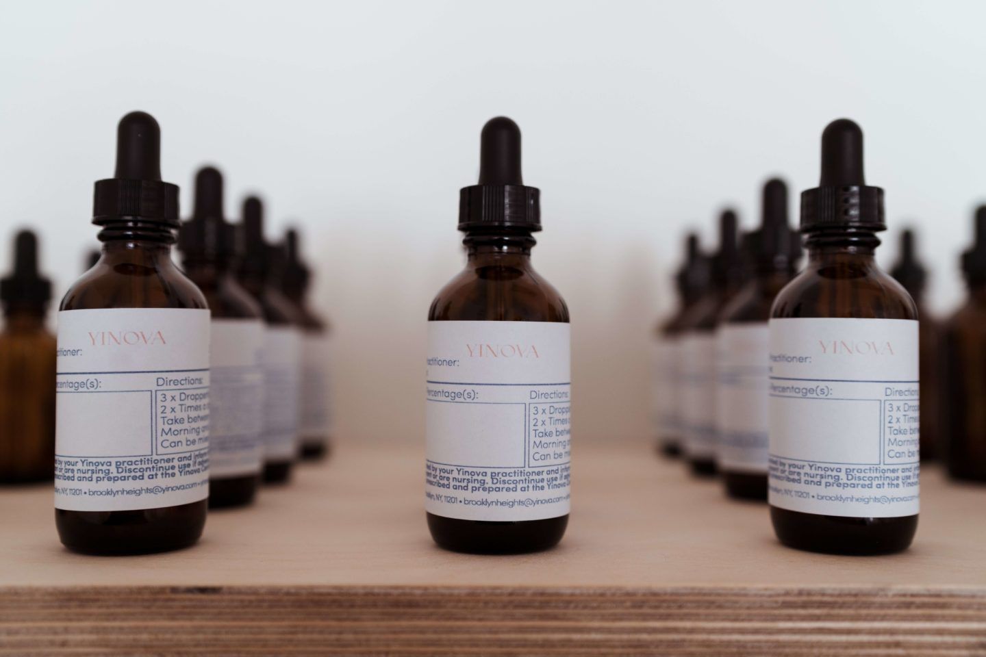 Yinova's herbal line