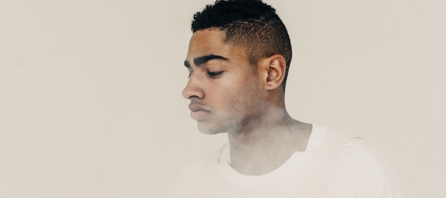 man with mist around his mist