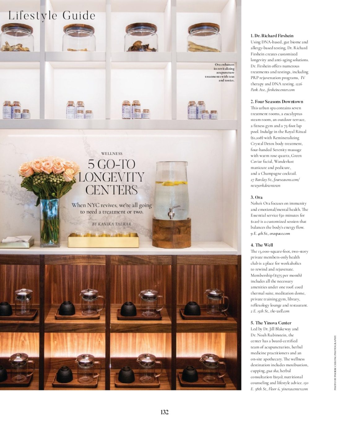 Modern Luxury: 5 Go-To Longevity Centers