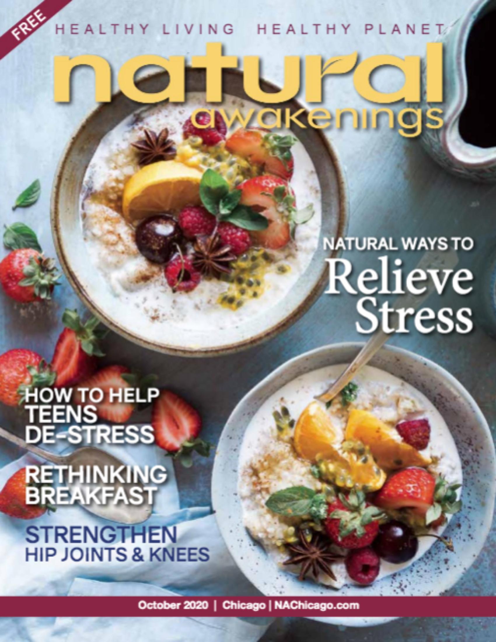 Natural Awakenings: Strong and Supple Joints; How to Keep Hips and Knees Happy